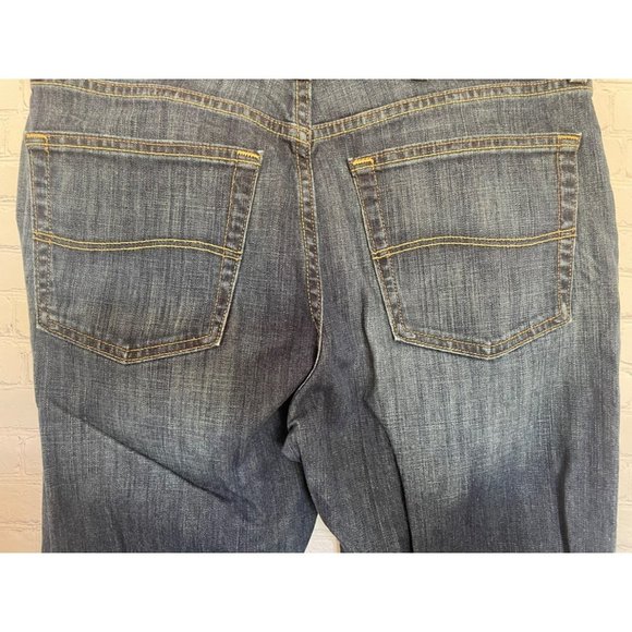 Mens Lee Premium Select Regular Boot Cut Bootcut Denim Blue Jeans W 36 L 30 - Picture 3 of 6